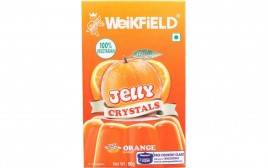 Weikfield Jelly Crystals Orange Flavour  Box  90 grams